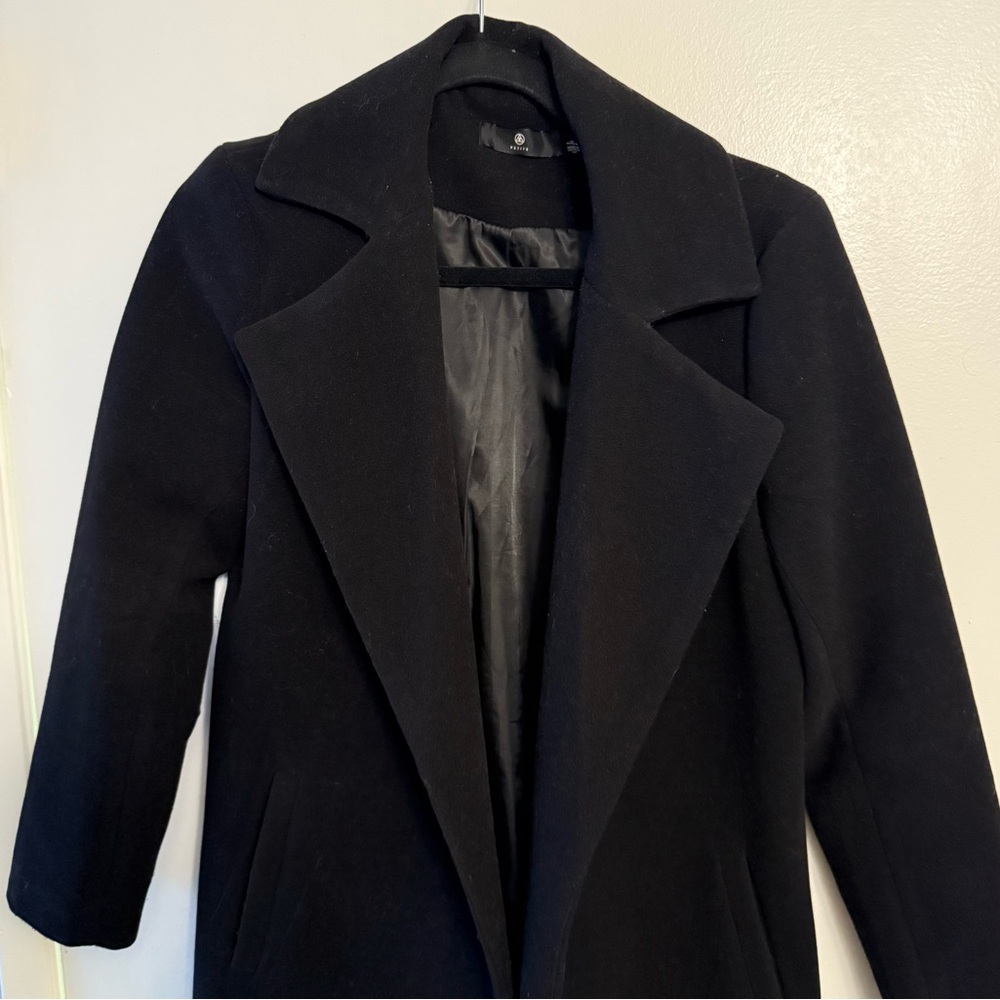 Black women’s peacoat